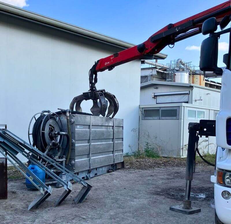 sgombero impianti industriali